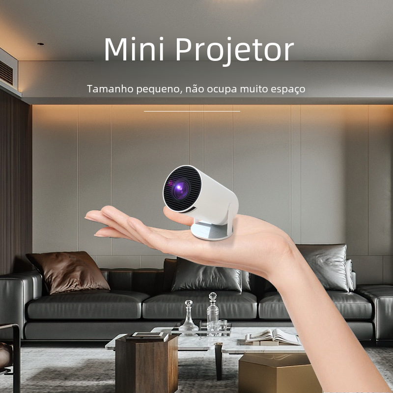 HY300 Portable Mini Projector 1080P Home Use
